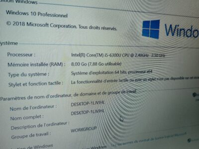 Ordinateur : HP Probook 640 G2