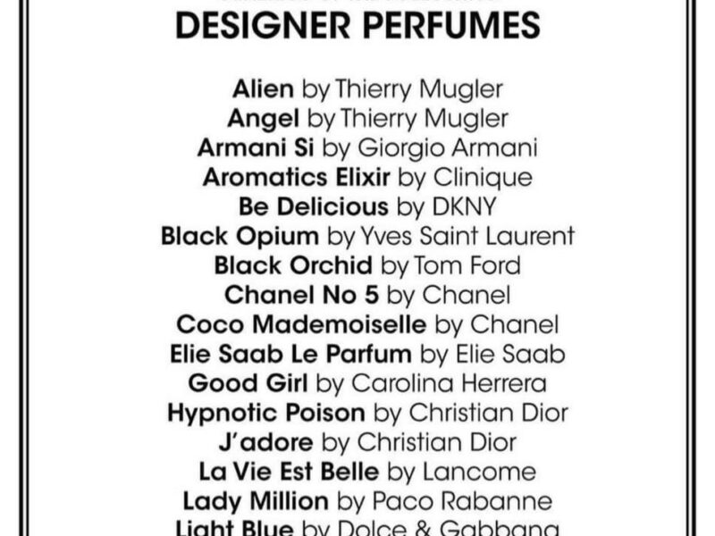 Parfums de qualité