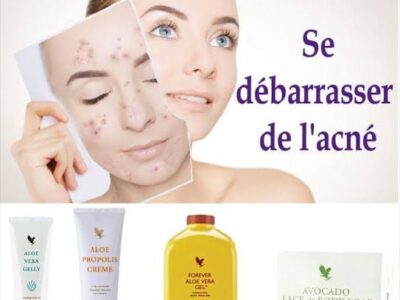 GAMME DE PRODUITS ANTI ACNÉES