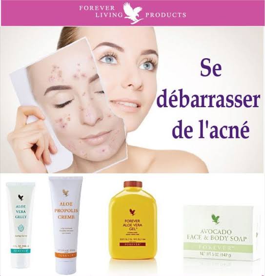 GAMME DE PRODUITS ANTI ACNÉES